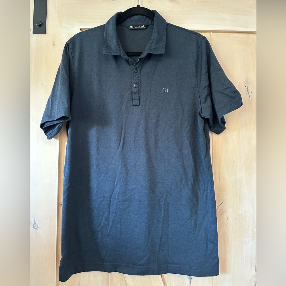 Travis Mathew Navy Blue Polo